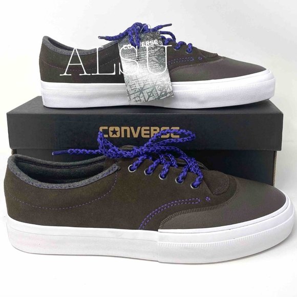 🔥SALE!🔥 Converse Sneakers Men's 153471C Crimson Suede Low Top Hot Chocolate - Picture 4 of 8